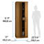 Armoire de rangement à 4 tablettes Carnesha-1109914371