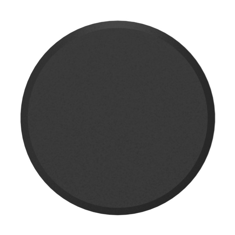 4411 Bevel Knob, 1.5", Satin Black