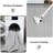 Modern Machine Washable Area Rug – Non-Slip, Low Pile, Soft Contemporary Woven Accent Carpet for Living Room, Bedroom, Office, Non-Shedding Indoor Door Mat-198300452-198300448