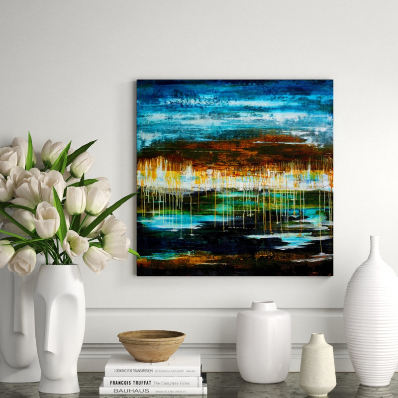 Marshland Paradise Print by Chelsea Art Studio, 24" H x 24" W x 1.5" D, Plexi