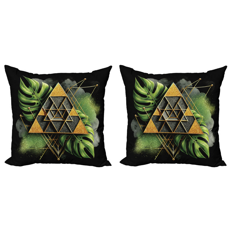 Reversible Pillow Cover, 24"H x 24"W