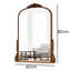 Aubri 59x80CM Wall Mirror 120cm Glass Console Table Set