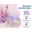 Kids Vanity Table with Lights & Mirror, Bear-Shaped Princess Makeup Set with Storage Drawers-1867791692