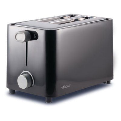 Commercial Chef CCT2201B - 2 Slice Toaster, Black