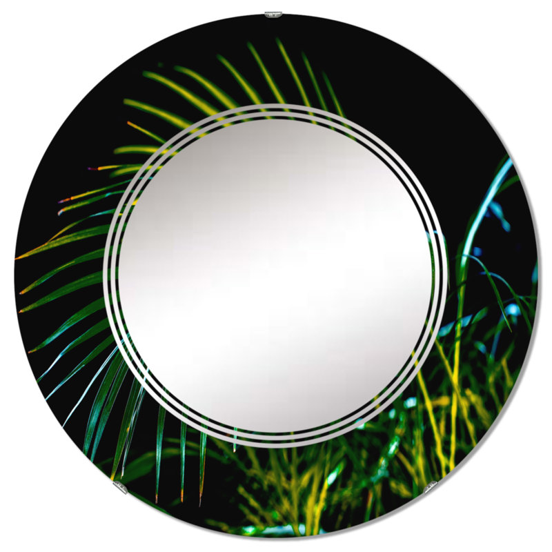 Miroir de salle de bain mural rond, 24 po x 24 po