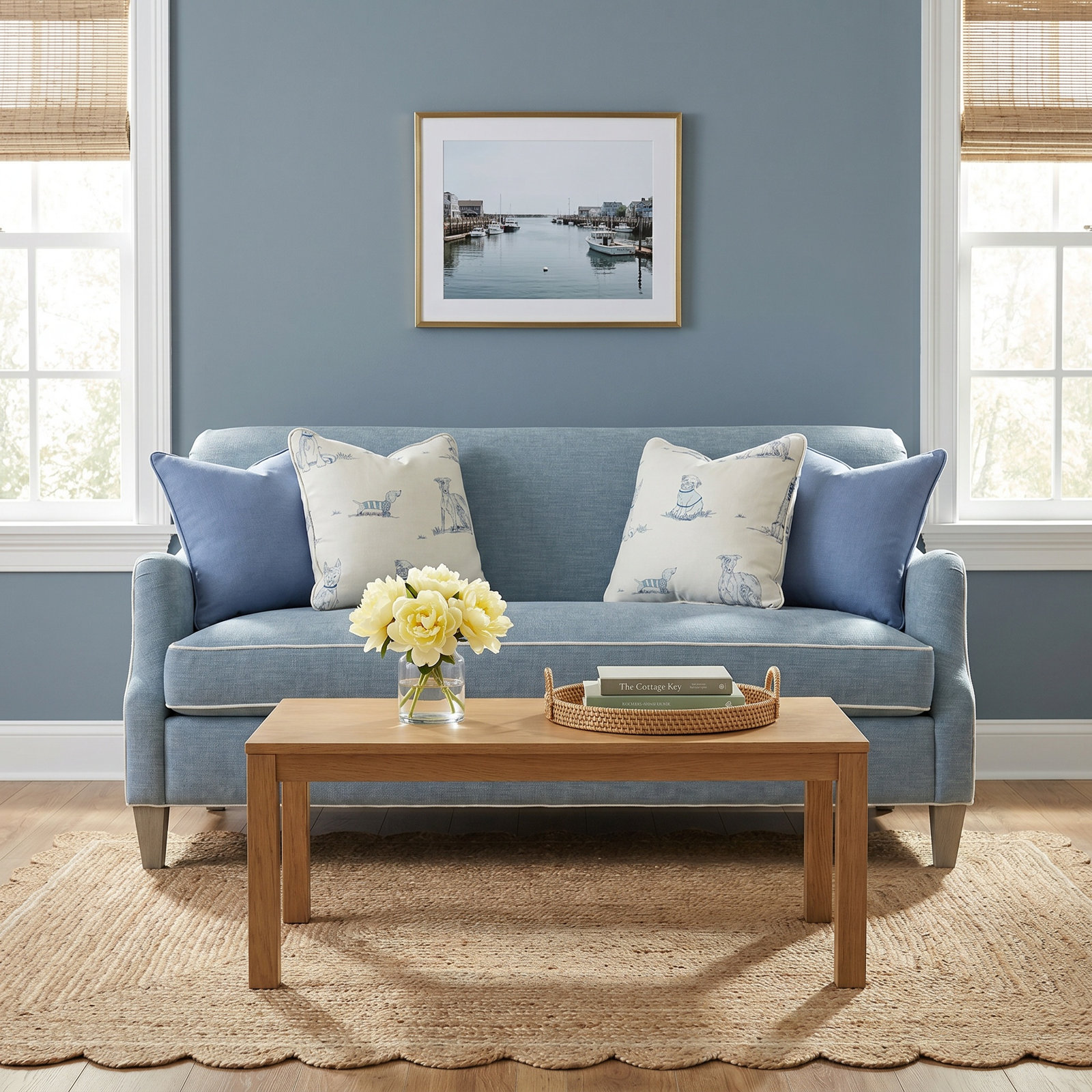 Norway 55'' Upholstered Settee