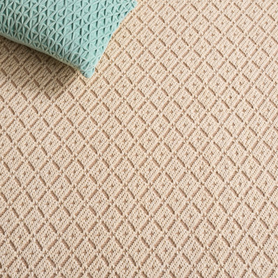 Palm Beach Jacquard Weave Performance Geometric Rug