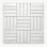 Bianco Dolomiti 12" x 12" Marble Grid Mosaic Wall & Floor Tile