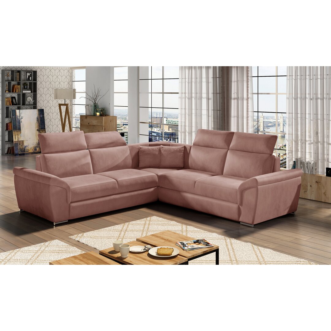 Ecksofa Valente mit Bettfunktion