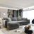 Oversized U-Shaped Sectional Couch with 2 Ottomans-1185180514-1184250914-1184250921