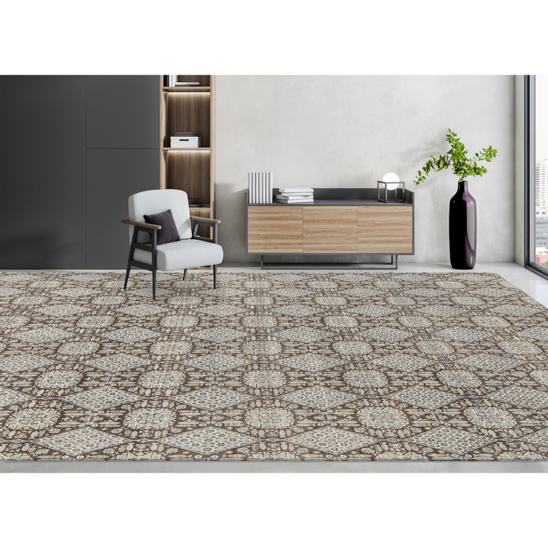 Ziegler Wool Geometric Area Rug, Rectangle 8'5" x 11'8"