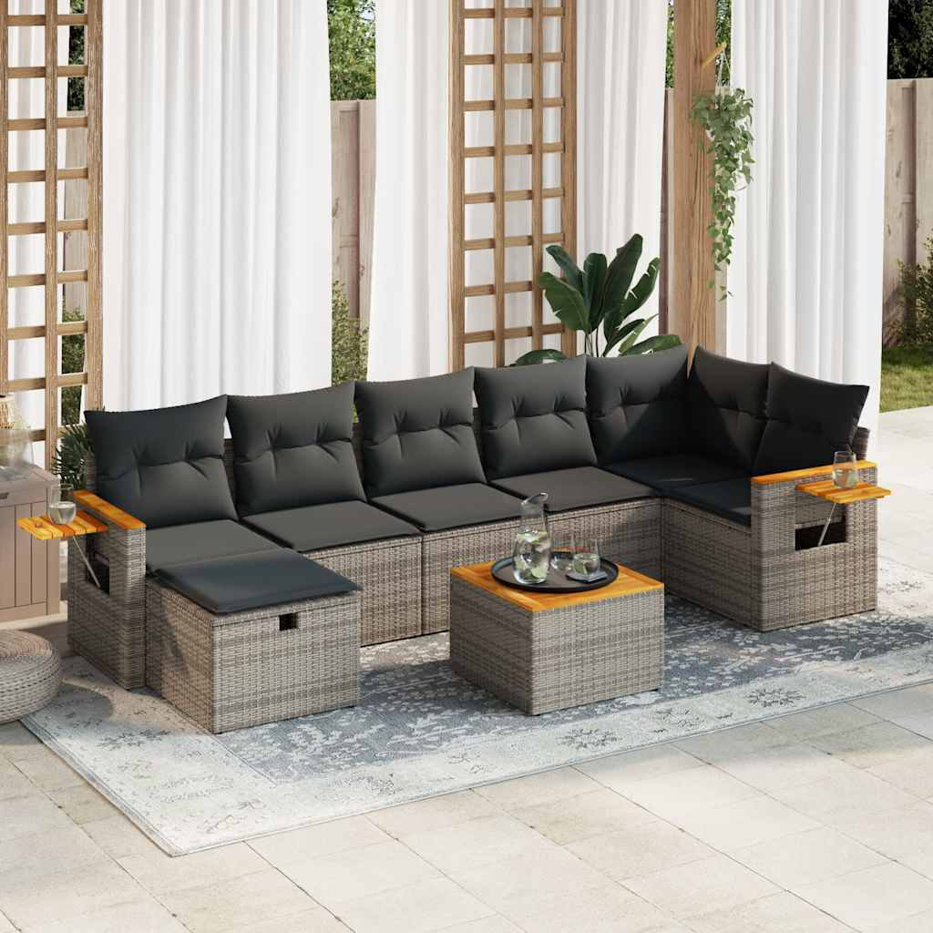 Gartensofa Aquilino mit Kissen