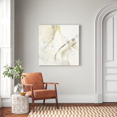 «Flowing Neutrals IV», reproduction d'art sur toile