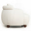 Fauteuil seau 38 pouces en tissu chenille-1070099046