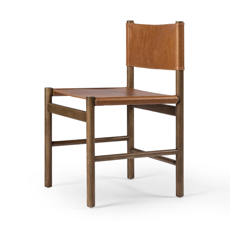 Kena Dining Chair-Vintage Natural, Vintage Natural, Sonoma Butterscotch Top Grain Leather