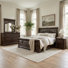 Ensemble de lit pour grand lit, commode et miroir Ashyla
