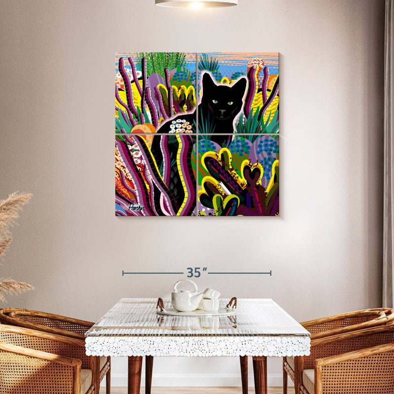 Brampt Coco Under The Sumac Tree, 38" H x 38" W