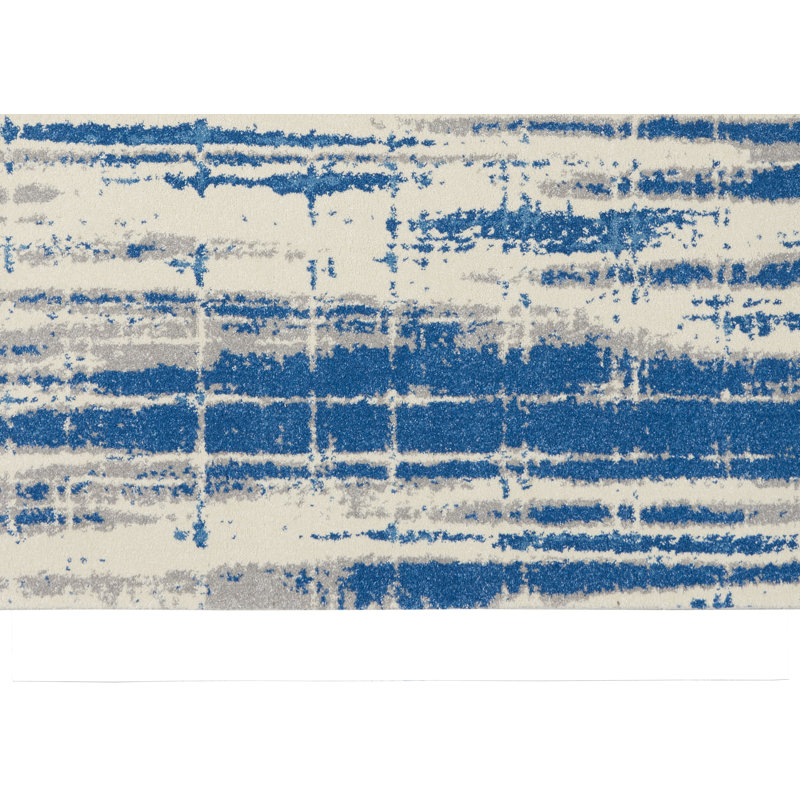 Torrent Abstract Indoor Rug, Runner 2'2" x 7'3"