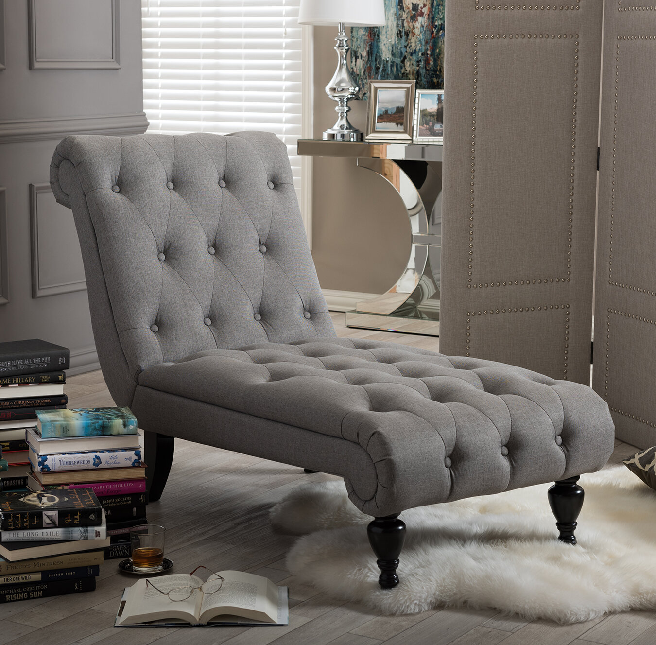 Colegrove Upholstered Chaise Lounge