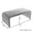 Dant Boucle Fabric Upholstered Bench Ottoman-1026037977