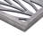 Grey Laser Cut Wood 2-Piece Panel Wall Decor Set