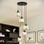 Lustre moderne en cristal à 5 lumières à intensité variable-2047144534