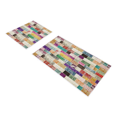 Ensemble de tapis de bain 2 pièces Eurich