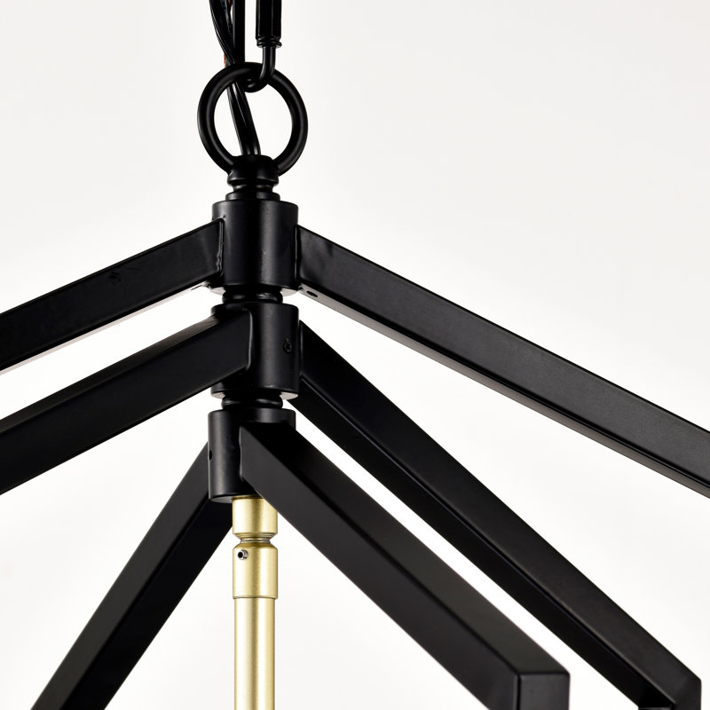 12 - Plafonnier moderne en métal noir mat pour îlot de cuisine, salle à manger, salon, luminaire suspendu de conception américaine, éclairage de chambre à manger