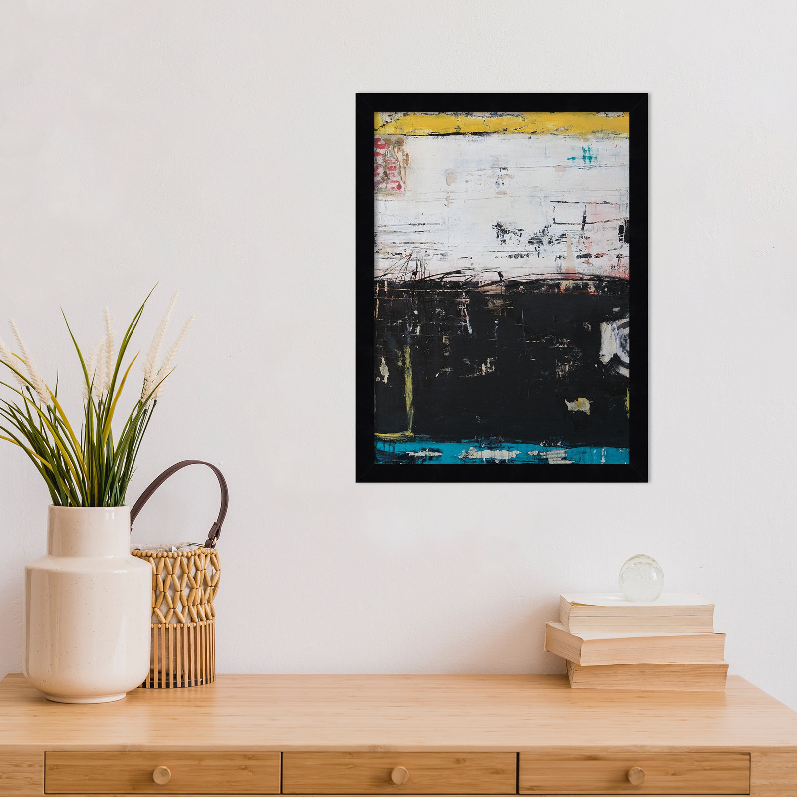 Down and Dirty Print by Erin Ashley, Black, 17" H x 13" W