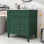 Ensemble de meuble-lavabo moderne 30 po avec lavabo en céramique et armoire de rangement Embrulla-1230888708