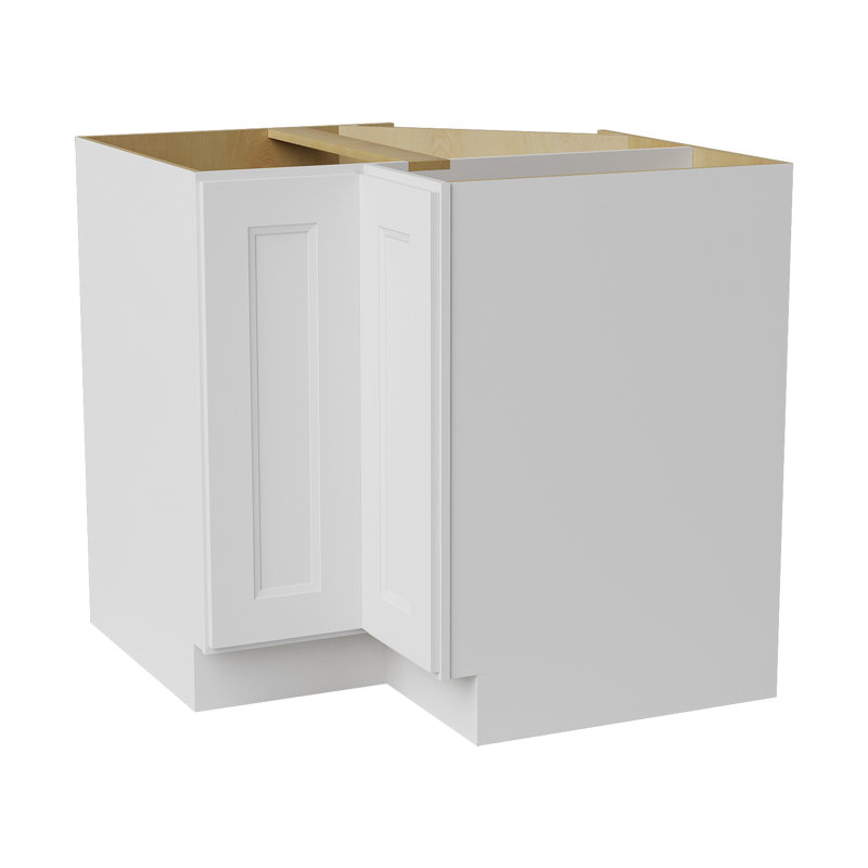 Armoire Base Lazy Susan, L 36 po x H 34,5 po x P 24 po, Blanc Newport