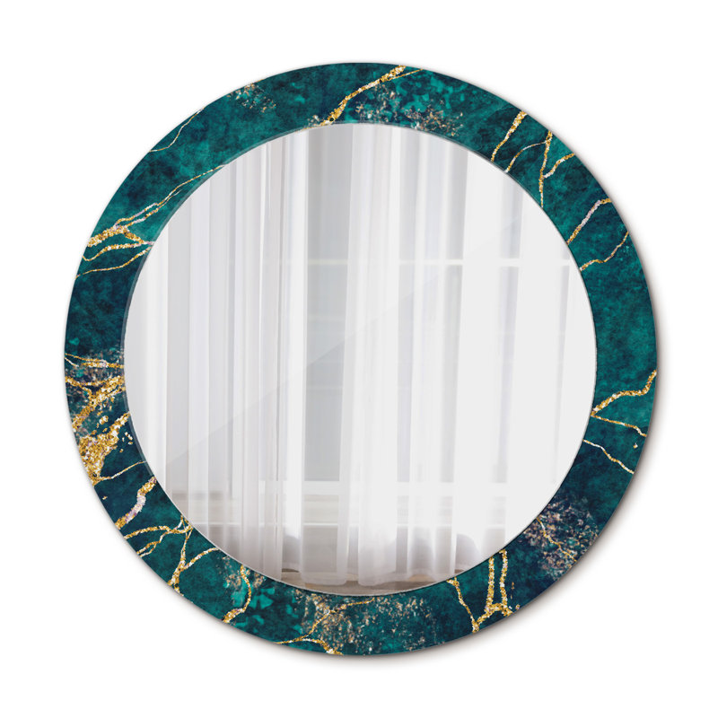 Huldar Glass Flat Wall Mirror, 70cm H x 70cm W