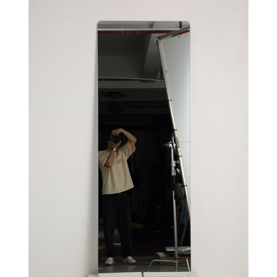 60X15inch Full Body Dressing Mirror For Bedroom Living Room - 5Mm Silver -Proof Glass, Aluminum, Smooth & Delicate Edges , Rounded Corner, Mirror, Aviation Grade Corrosion Quality