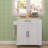 Sicilee Kitchen Cart with Manufactured Wood Top-1104807366
