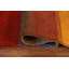 Tapis de couloir oriental rayé en laine Gabbeh noué à la main 3 x 10