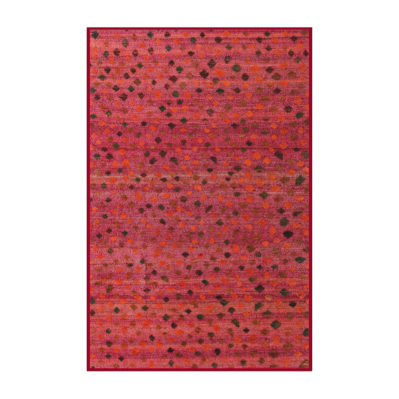 Abstract Indoor Rug, Rectangle 7' x 10'