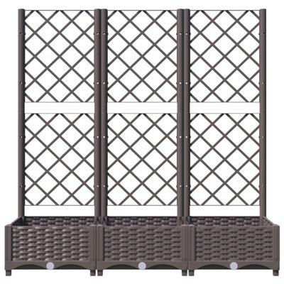 Latitude RunÂ® Garden Planter With Trellis PP