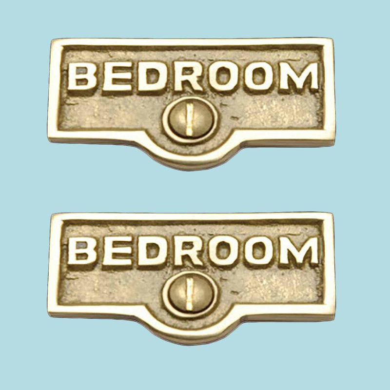 Switch Tags Bedroom Name Signs 1-Gang Rocker Wall Plate