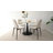 Leong 4-Person Dining Set with 40" W Round Table and Upholstered Chenille Chairs -672309635