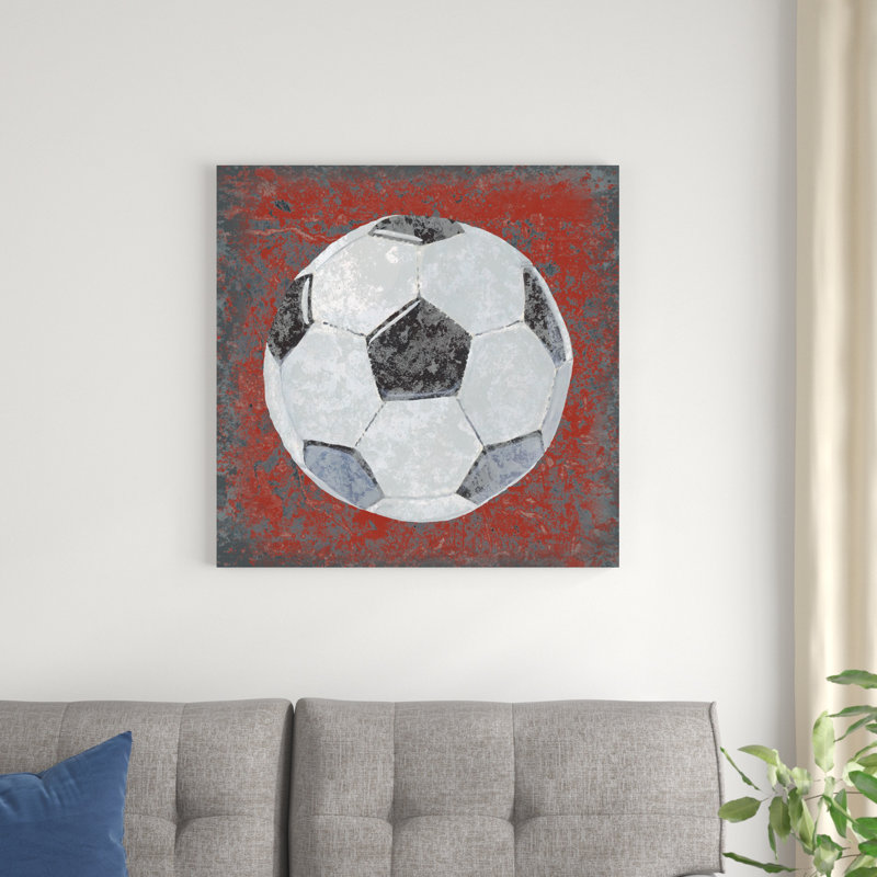 Sportif grunge IV, H 30 po x l 30 po x P 1,25 po