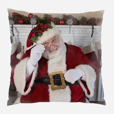 Coussin décoratif en toile Père Noël intérieur / extérieur