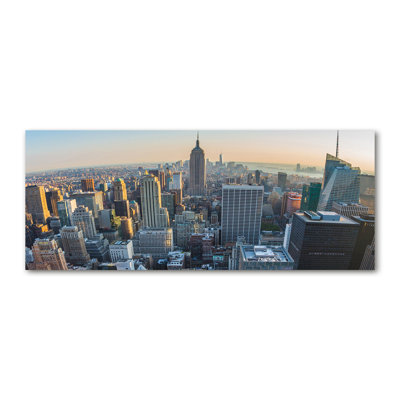 Manhattan New York - No Frame Print on Canvas