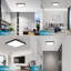 Dantasia Plastic LED Flush Mount-176264904