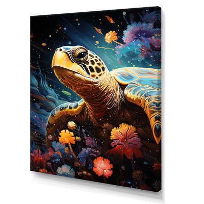 Voyage cosmique sur toile