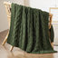 Jeté de lit en chenille tricoté par câble pour canapé GentleSoft ™ ️-105626907-105626905