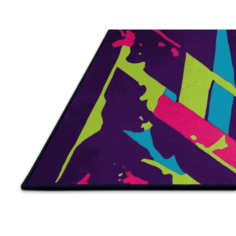 Prismatic Blaze Rug, Round 4'
