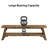  47'' Front Entryway Bench, 4 Pair Shoe Storage Bench With Lower Shelf-962099389