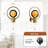 Gold Wall Sconce Set of 2-1828894343