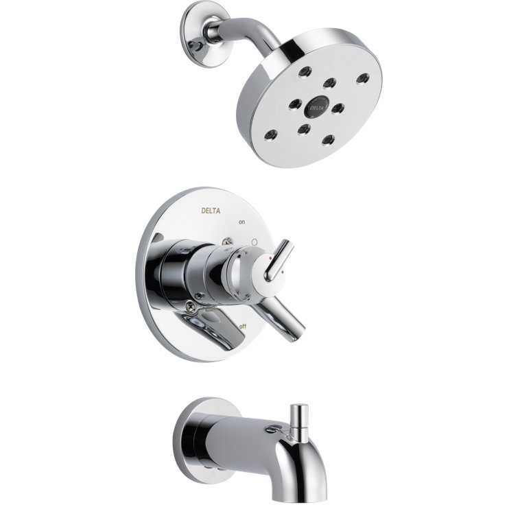 Trinsic Bathroom Faucet Trim with Lever Handle and Monitor