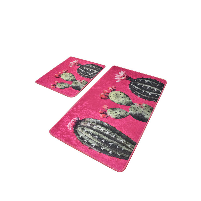 Ensemble de 2 tapis de bain Adesha